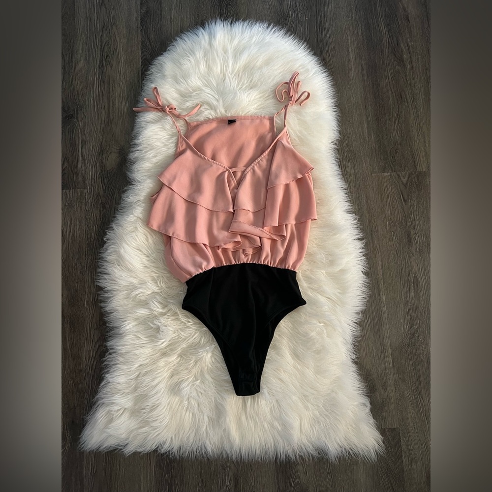 Pink bodysuit